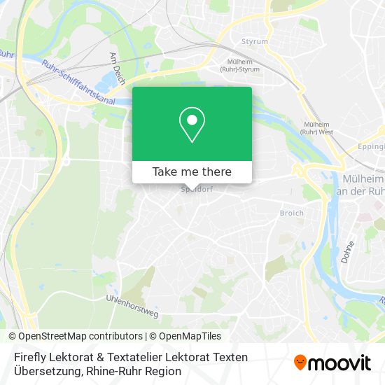 Firefly Lektorat & Textatelier Lektorat Texten Übersetzung map