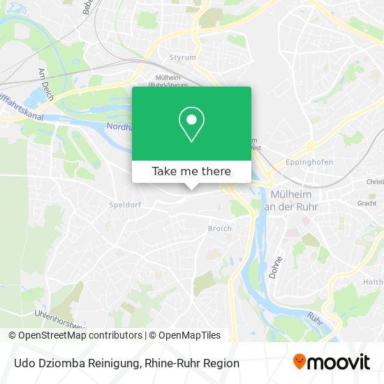 Udo Dziomba Reinigung map