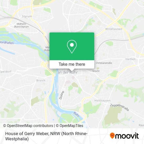 House of Gerry Weber map