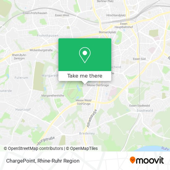 ChargePoint map