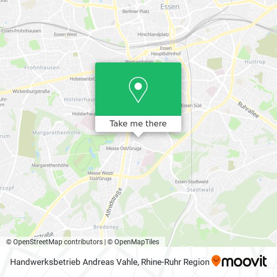 Handwerksbetrieb Andreas Vahle map