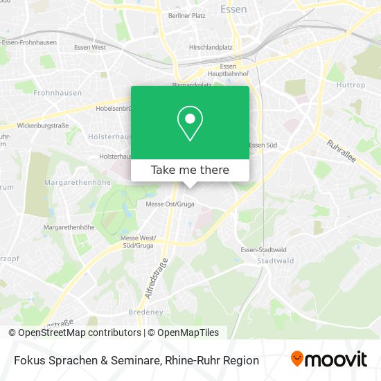 Fokus Sprachen & Seminare map