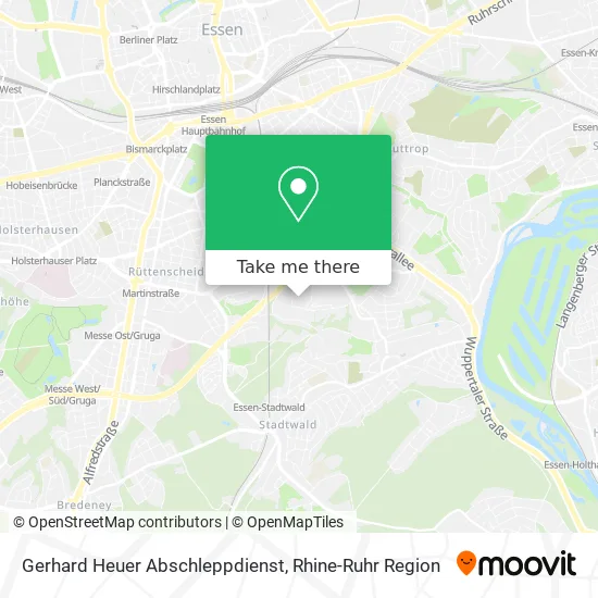 Gerhard Heuer Abschleppdienst map