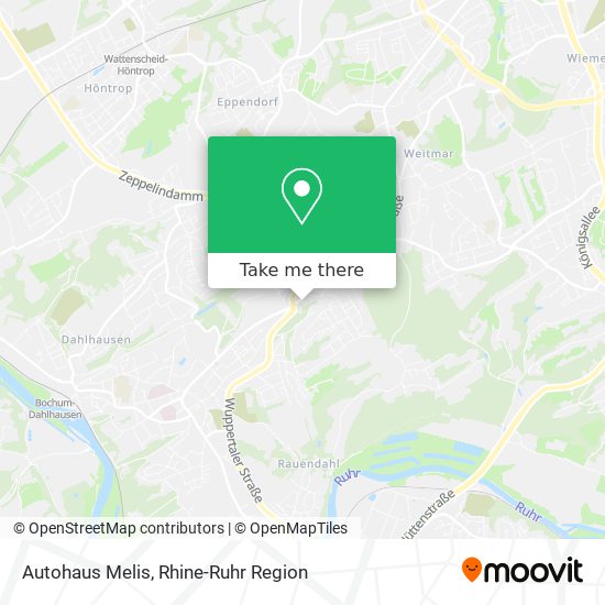 Autohaus Melis map