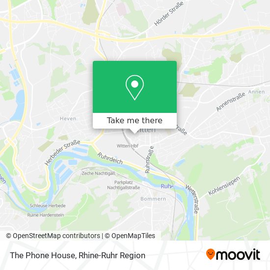 The Phone House map