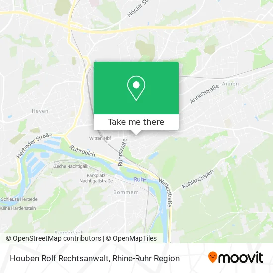 Карта Houben Rolf Rechtsanwalt