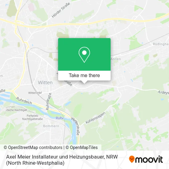 Карта Axel Meier Installateur und Heizungsbauer