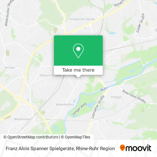 Карта Franz Alois Spanner Spielgeräte
