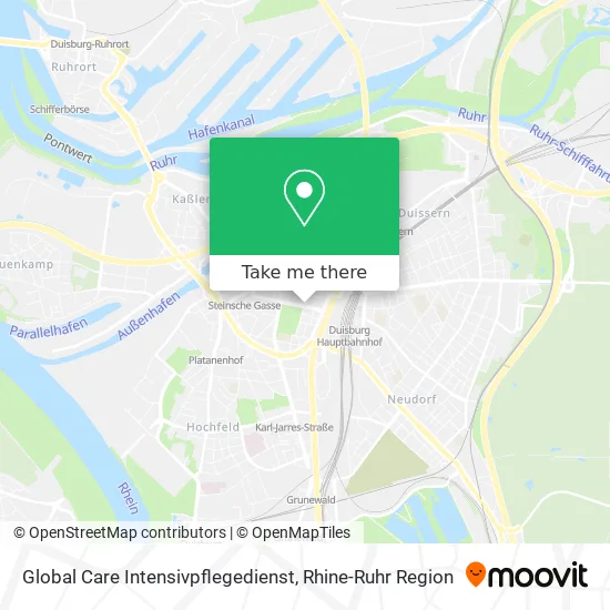 Карта Global Care Intensivpflegedienst