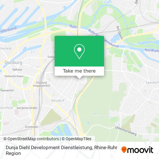 Dunja Diehl Development Dienstleistung map