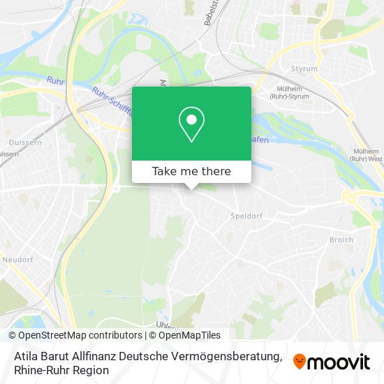 Atila Barut Allfinanz Deutsche Vermögensberatung map