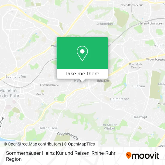 Карта Sommerhäuser Heinz Kur und Reisen