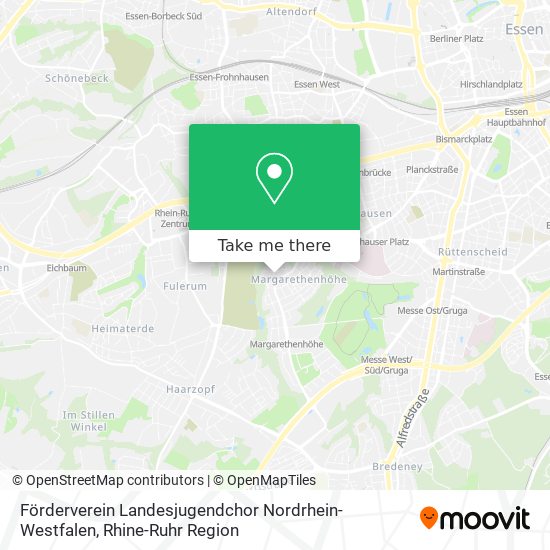 Förderverein Landesjugendchor Nordrhein-Westfalen map