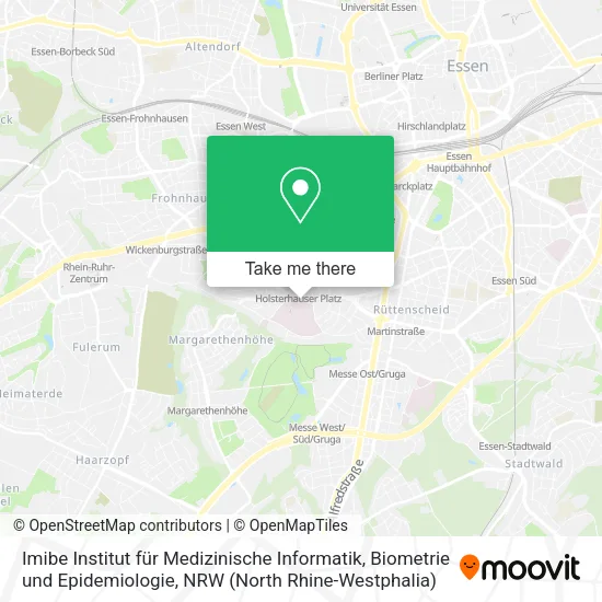 Карта Imibe Institut für Medizinische Informatik, Biometrie und Epidemiologie