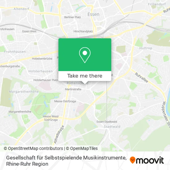 Карта Gesellschaft für Selbstspielende Musikinstrumente