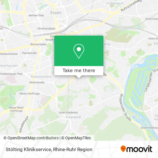 Карта Stölting Klinikservice