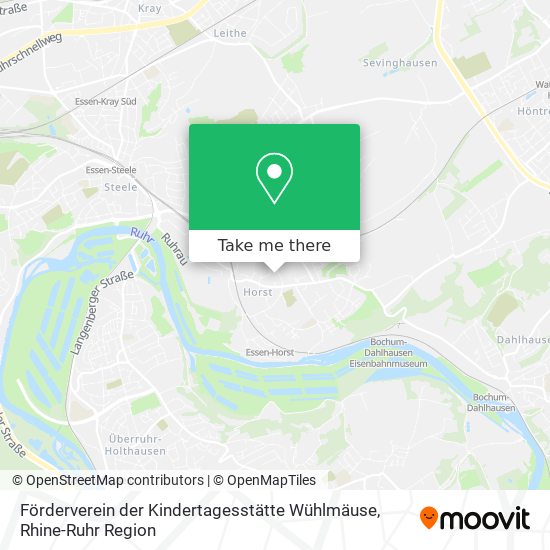 Förderverein der Kindertagesstätte Wühlmäuse map