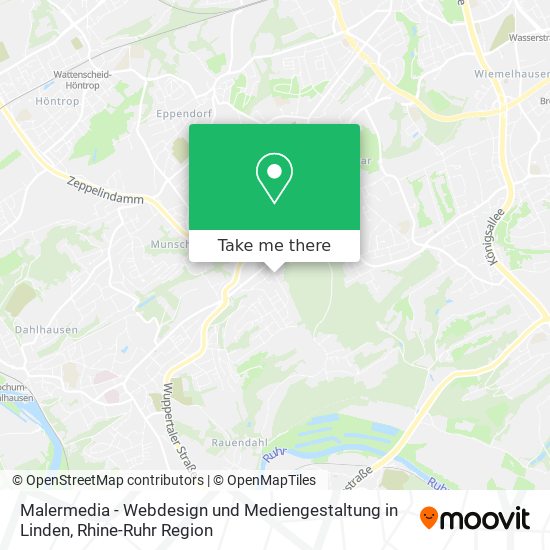 Malermedia - Webdesign und Mediengestaltung in Linden map