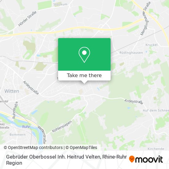 Карта Gebrüder Oberbossel Inh. Heitrud Velten