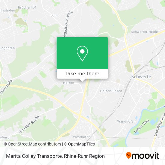 Marita Colley Transporte map