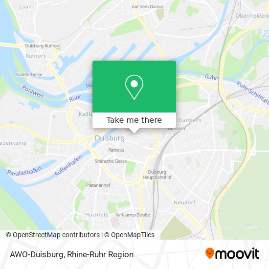 AWO-Duisburg map