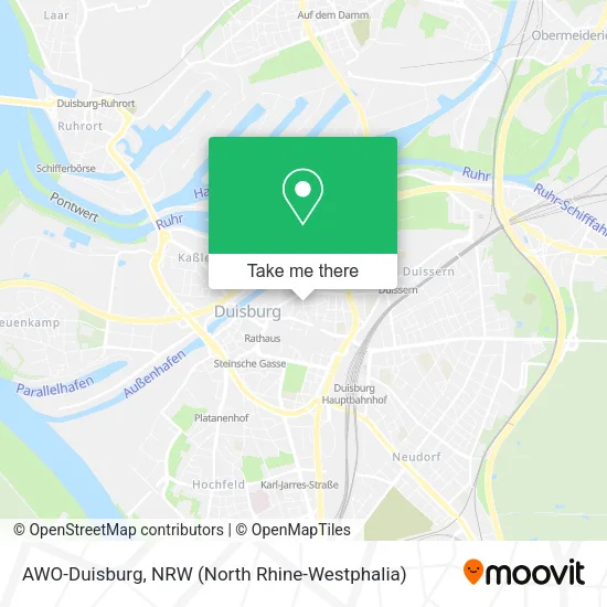 Карта AWO-Duisburg
