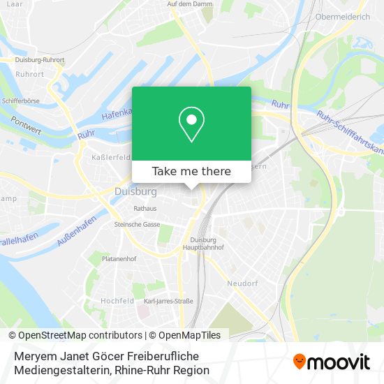 Meryem Janet Göcer Freiberufliche Mediengestalterin map