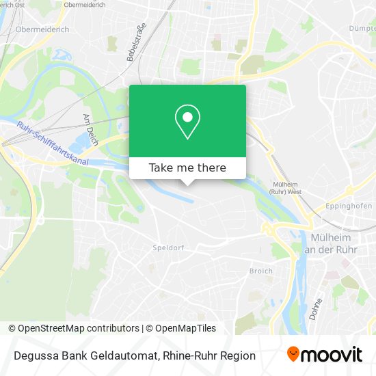 Degussa Bank Geldautomat map