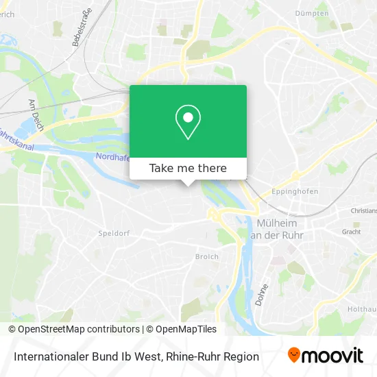 Карта Internationaler Bund Ib West