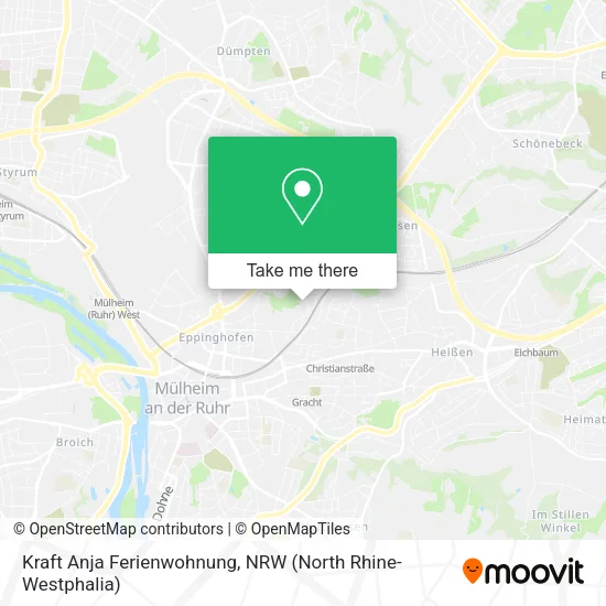 Карта Kraft Anja Ferienwohnung