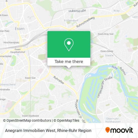 Карта Anegram Immobilien West