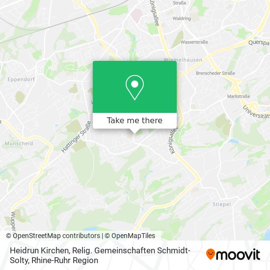 Heidrun Kirchen, Relig. Gemeinschaften Schmidt-Solty map