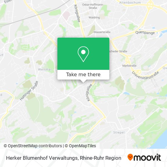 Herker Blumenhof Verwaltungs map