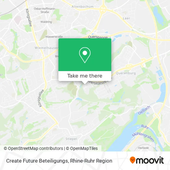 Карта Create Future Beteiligungs