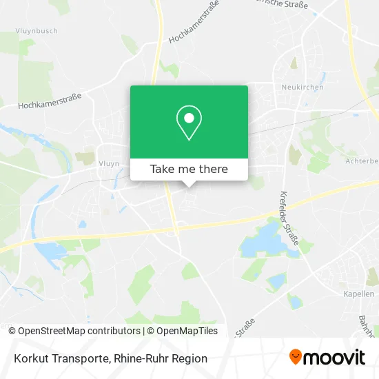 Карта Korkut Transporte