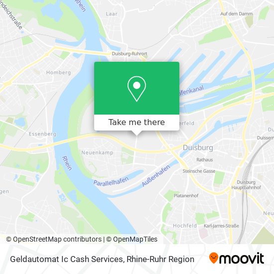 Geldautomat Ic Cash Services map