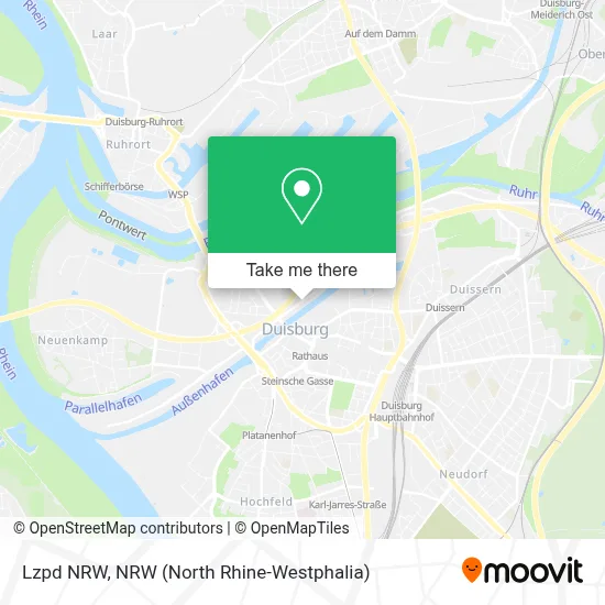 Lzpd NRW map