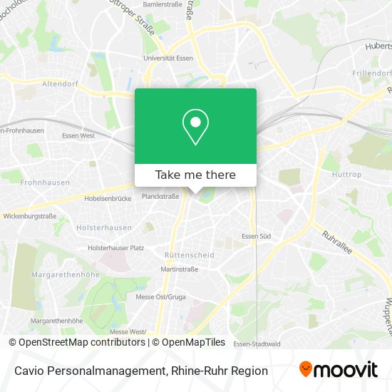 Cavio Personalmanagement map