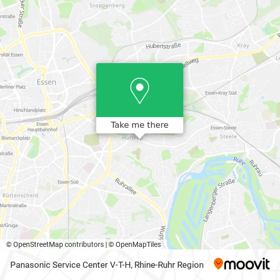 Карта Panasonic Service Center V-T-H