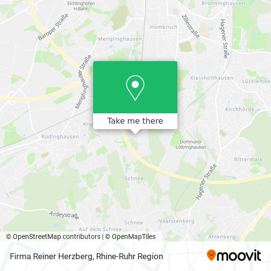 Firma Reiner Herzberg map