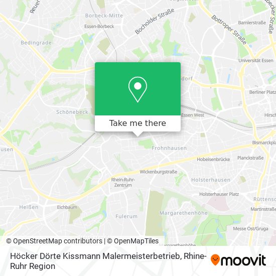 Höcker Dörte Kissmann Malermeisterbetrieb map