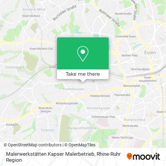 Malerwerkstätten Kapser Malerbetrieb map