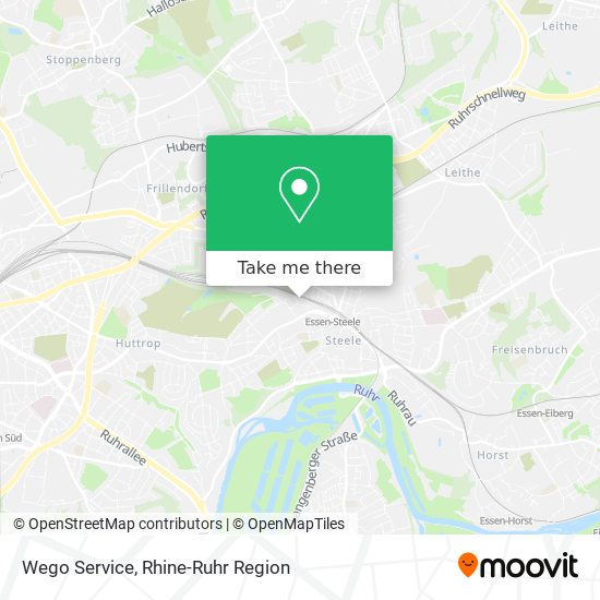 Wego Service map