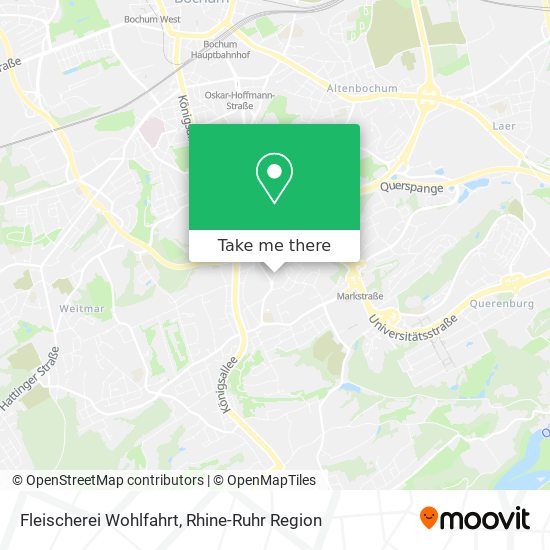 Fleischerei Wohlfahrt map