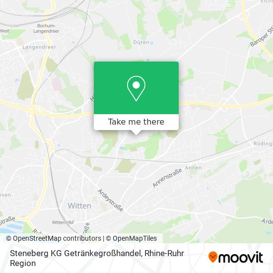 Steneberg KG Getränkegroßhandel map