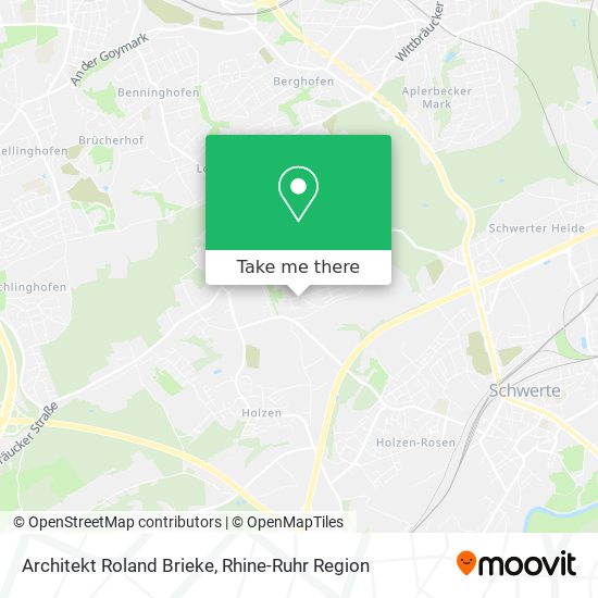 Architekt Roland Brieke map