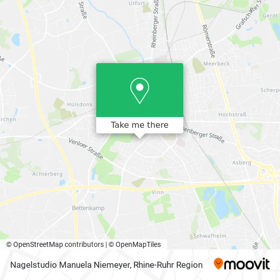 Карта Nagelstudio Manuela Niemeyer