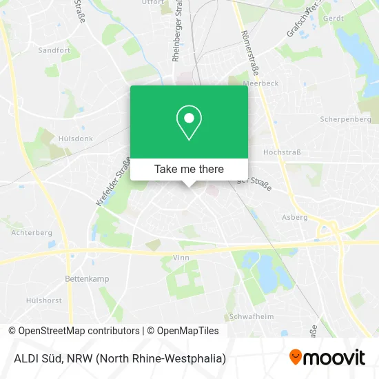 ALDI Süd map