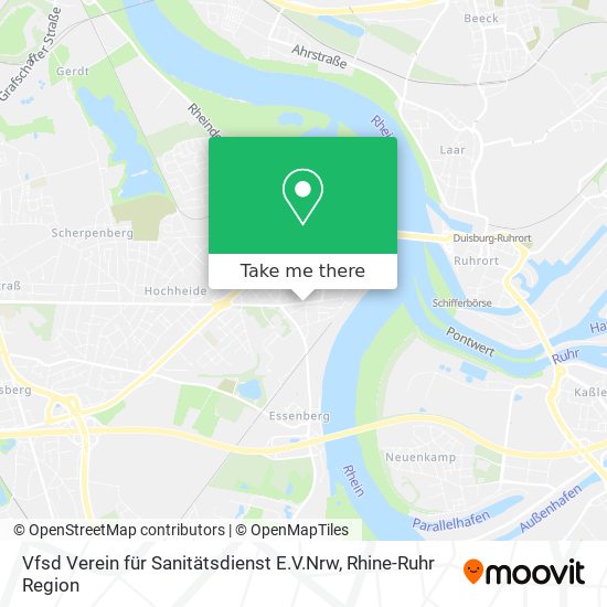 Vfsd Verein für Sanitätsdienst E.V.Nrw map