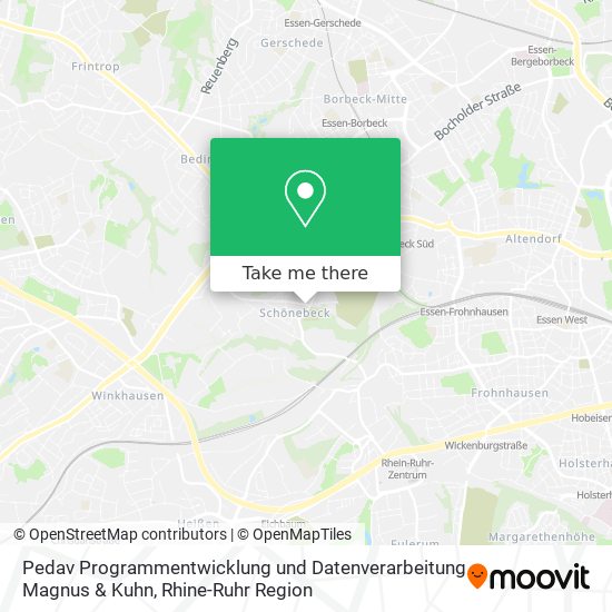 Pedav Programmentwicklung und Datenverarbeitung Magnus & Kuhn map